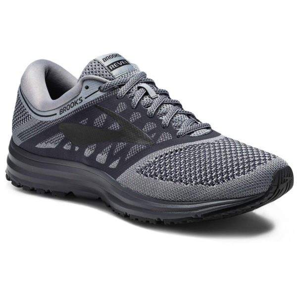 Brooks Men's Revel Running Shoes, Grey - Black