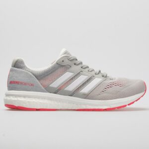 adidas adizero Boston 7: adidas Women's Running Shoes Grey/White/Shock Red