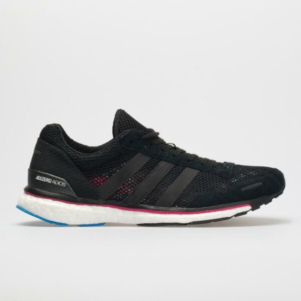 adidas adizero adios 3: adidas Women's Running Shoes Black/Real Magenta/Bright Blue