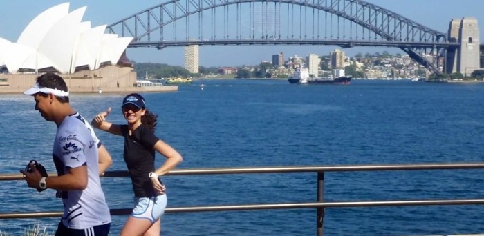 Running in Sydney