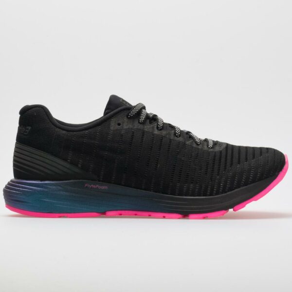 ASICS Dynaflyte 3 Lite-Show Women's Running Shoes Black/Hot Pink Size 7 Width B - Medium