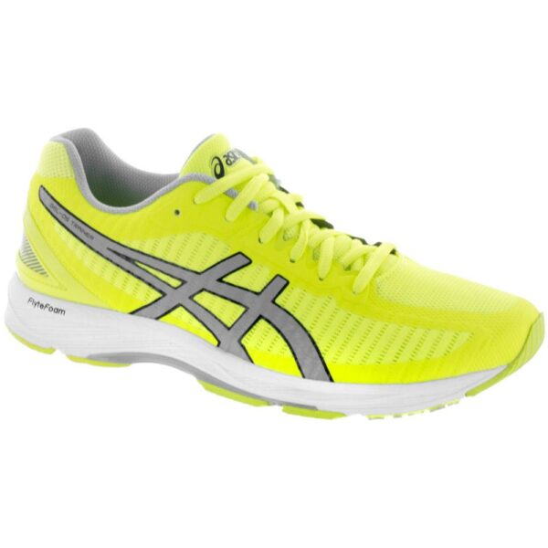 ASICS GEL-DS Trainer 23 Men's Running Shoes Safety Yellow/Mid Grey/White Size 8.5 Width D - Medium