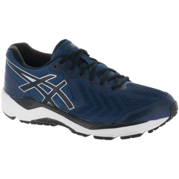ASICS GEL-Foundation 13 Men's Running Shoes Dark Blue/Black/White Size 8 Width 4E - Extra Wide