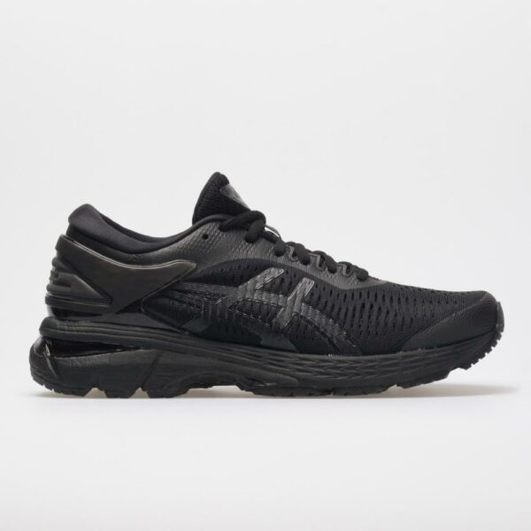 ASICS GEL-Kayano 25 Men's Running Shoes Black/Black Size 9 Width D - Medium
