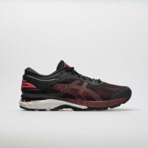 ASICS GEL-Kayano 25 Men's Running Shoes Black/Classic Red Size 12 Width D - Medium