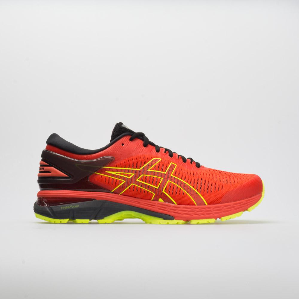 GEL-Kayano 25 Men's Running Shoes Cherry Tomato/Black Size 11.5 Width - Medium Atletikka