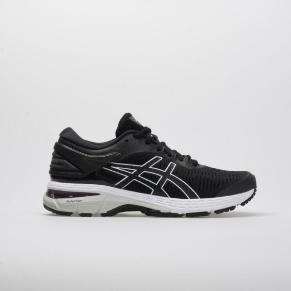 ASICS GEL-Kayano 25 Women's Running Shoes Black/Glacier Grey Size 6 Width B - Medium
