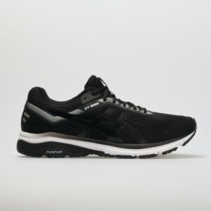 ASICS GT-1000 7 Men's Running Shoes Black/Black Size 8 Width D - Medium