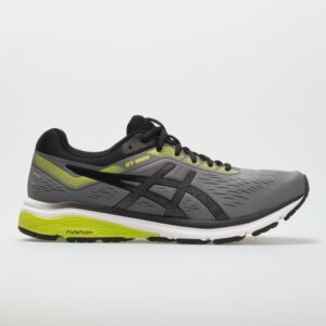 ASICS GT-1000 7 Men's Running Shoes Carbon/Black/Lime Size 8 Width 4E - Extra Wide