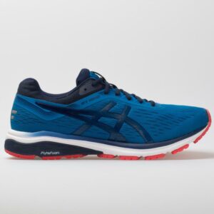 ASICS GT-1000 7 Men's Running Shoes Race Blue/Peacoat Size 12.5 Width D - Medium