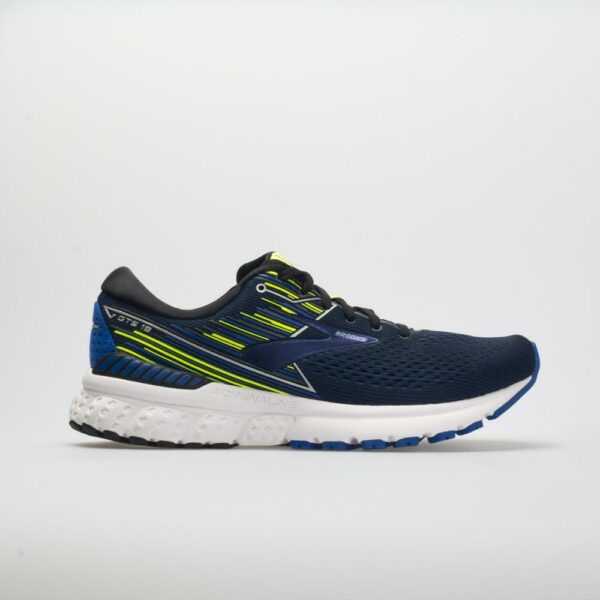 Brooks Adrenaline GTS 19 Men's Running Shoes Black/Blue/Nightlife Size 9 Width D - Medium