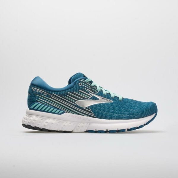 Brooks Adrenaline GTS 19 Women's Running Shoes Blue/Aqua/Ebony Size 8.5 Width B - Medium