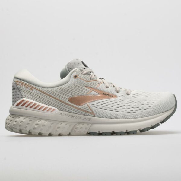 Brooks Adrenaline GTS 19 Women's Running Shoes Grey/Copper/White Size 7.5 Width B - Medium