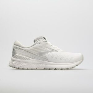 Brooks Adrenaline GTS 19 Women's Running Shoes White/White/Gray Size 12 Width B - Medium