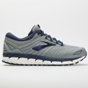 Brooks Beast 2018 Men's Running Shoes Grey/Navy/White Size 8 Width 4E - Extra Wide