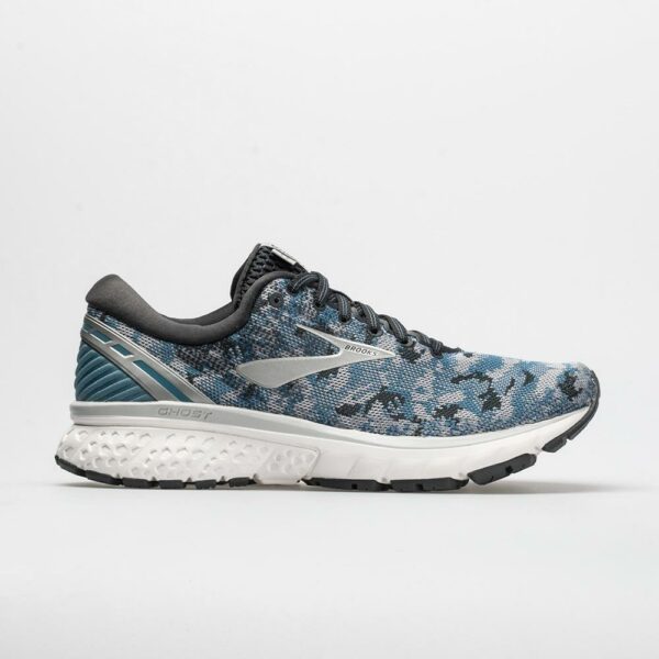 Brooks Ghost 11 Camo Pack Women's Running Shoes Blue/Dark Grey/Oyster Size 10 Width B - Medium