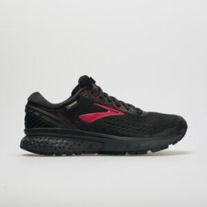 Brooks Ghost 11 GTX Women's Running Shoes Black/Pink/Ebony Size 8.5 Width B - Medium