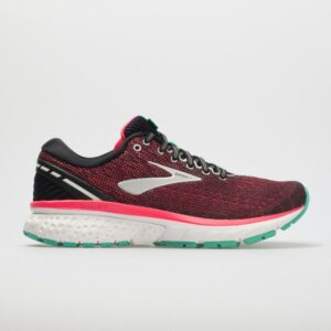 Brooks Ghost 11 Women's Running Shoes Black/Pink/Aqua Size 8.5 Width D - Wide