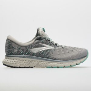 Brooks Glycerin 17 Women's Running Shoes Gray/Aqua/Ebony Size 7.5 Width B - Medium