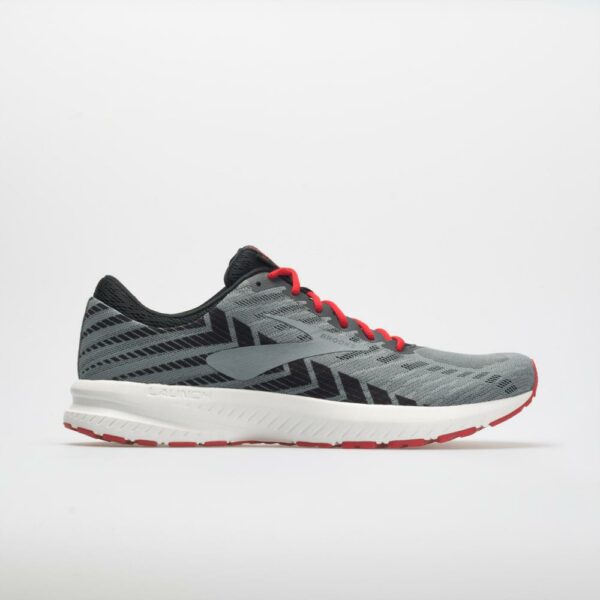 Brooks Launch 6 Men's Running Shoes Ebony/Black/Cherry Size 12.5 Width D - Medium