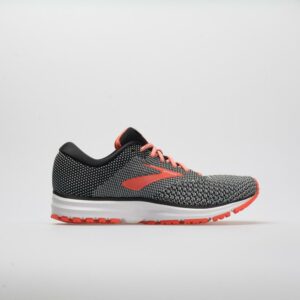Brooks Revel 2 Women's Running Shoes Black/Light Gray/Coral Size 10.5 Width B - Medium