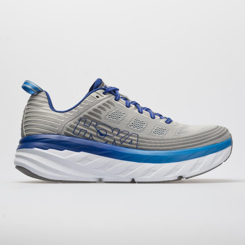 Hoka One One Bondi 6 Men's Running Shoes Vapor Blue/Frost Gray Size 11.5  Width D - Medium - Atletikka