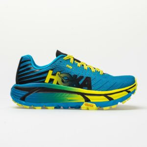 Hoka One One Evo Mafate Men's Trail Running Shoes Cyan/Citrus Size 11.5 Width D - Medium