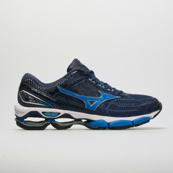 Mizuno Wave Creation 19 Men's Running Shoes Blue Depths/Peacoat Size 9 Width D - Medium