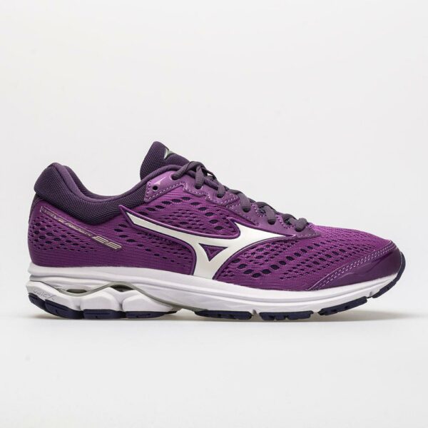 Mizuno Wave Rider 22 Women's Running Shoes Bright Violet/Purple Plumeria Size 9.5 Width B - Medium