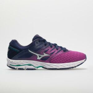 Mizuno Wave Shadow 2 Women's Running Shoes Purple Wine/Patriot Blue Size 6.5 Width B - Medium
