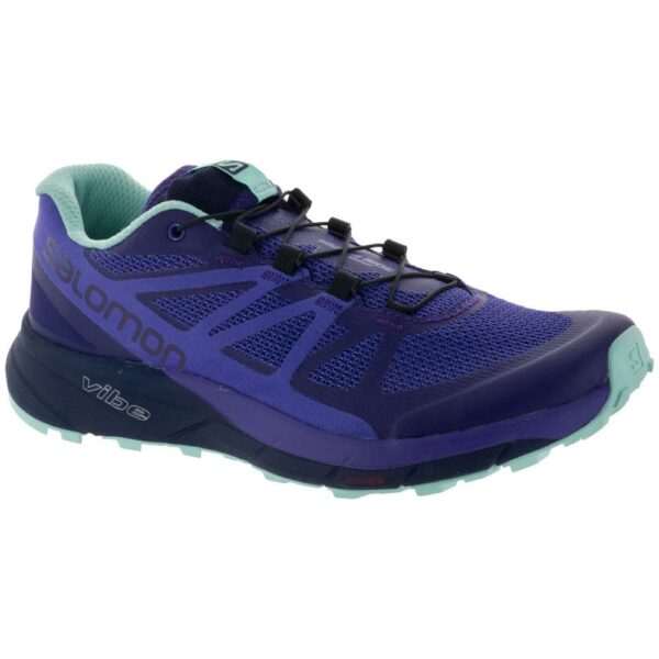 Salomon Sense Ride Women's Trail Running Shoes Parachute Purple Size 8 Width B - Medium