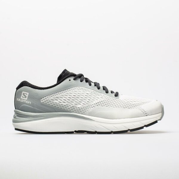 Salomon Sonic RA Max 2 Men's Running Shoes White/Pearl Blue/Ebony Size 10.5 Width D - Medium