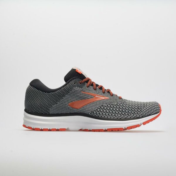 Brooks Revel 2 Men's Running Shoes Black/Light Orange Size 12.5 Width D - Medium