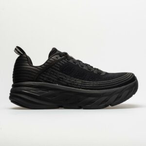 Hoka One One Bondi 6 Men's Running Shoes Black/Black Size 11 Width D - Medium