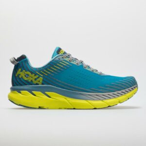Hoka One One Clifton 5 Men's Running Shoes Caribbean Sea/Storm Blue Size 13 Width D - Medium