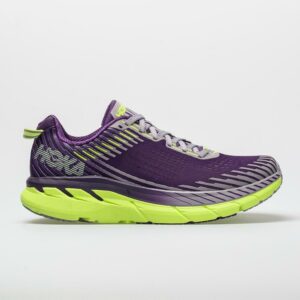 Hoka One One Clifton 5 Women's Running Shoes Grape Royale/Lavender Aura Size 7 Width B - Medium