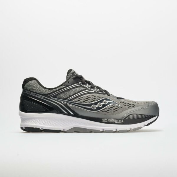 Saucony Echelon 7 Men's Running Shoes Gray/Black Size 8.5 Width 4E - Extra Wide