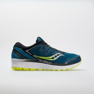 Saucony Guide ISO 2 Men's Running Shoes Marine/Citron Size 9.5 Width D - Medium