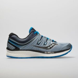 Saucony Hurricane ISO 4 Men's Running Shoes Grey/Blue/Black Size 8.5 Width D - Medium