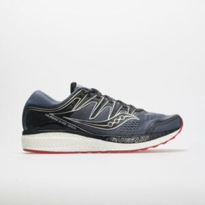 Saucony Hurricane ISO 5 Men's Running Shoes Gray/Black Size 12.5 Width EE - Wide
