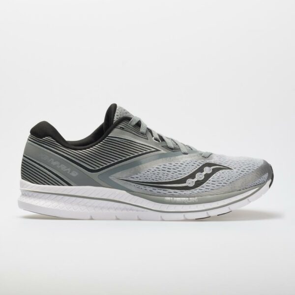 Saucony Kinvara 9 Men's Running Shoes Grey/Black Size 12.5 Width D - Medium