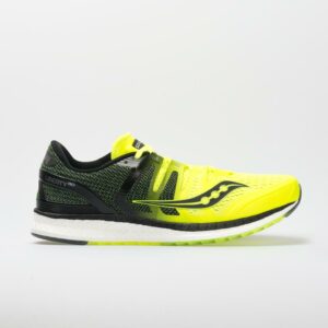 Saucony Liberty ISO Men's Running Shoes Citron/Black Size 11.5 Width D - Medium