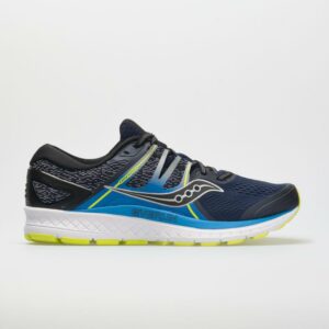 Saucony Omni ISO Men's Running Shoes Navy/Blue/Citron Size 9 Width D - Medium