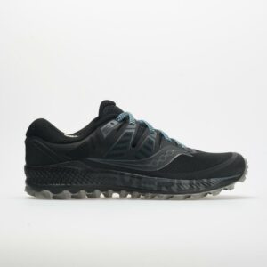 Saucony Peregrine ISO Men's Running Shoes Black/Gray Size 11.5 Width D - Medium