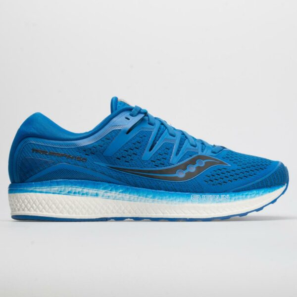 Saucony Triumph ISO 5 Men's Running Shoes Blue Size 12 Width D - Medium