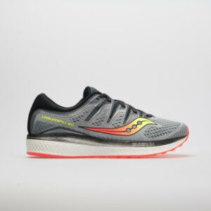 Saucony Triumph ISO 5 Men's Running Shoes Gray/Black Size 8 Width D - Medium