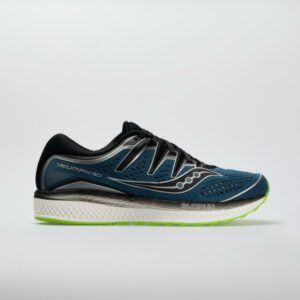 Saucony Triumph ISO 5 Men's Running Shoes Steel/Black Size 9 Width D - Medium