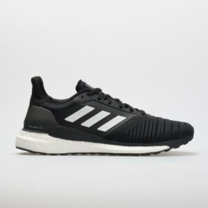 adidas Solar Glide Men's Running Shoes Black/White Size 12.5 Width D - Medium